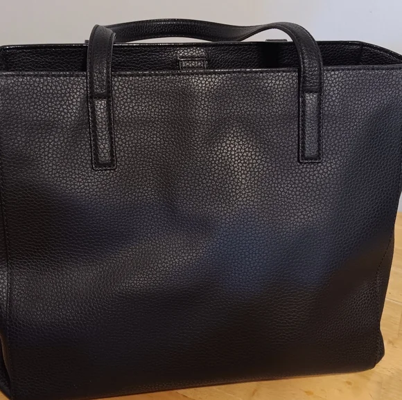 Kate Spade ♠️ Big Bow Black Leather Satchel NWOT - Picture 6 of 9